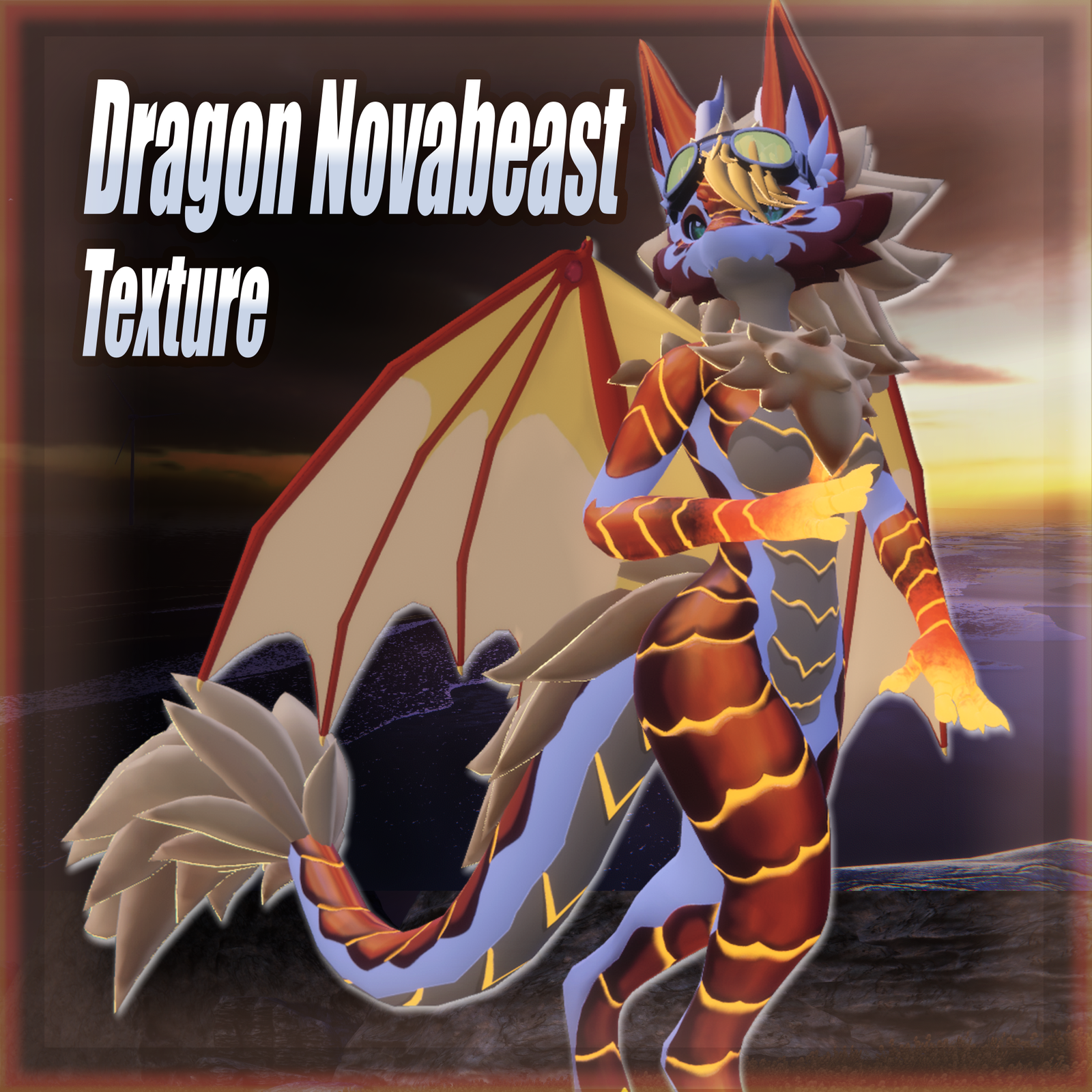 Cinder & Nether Dragon - Novabeast - Texture