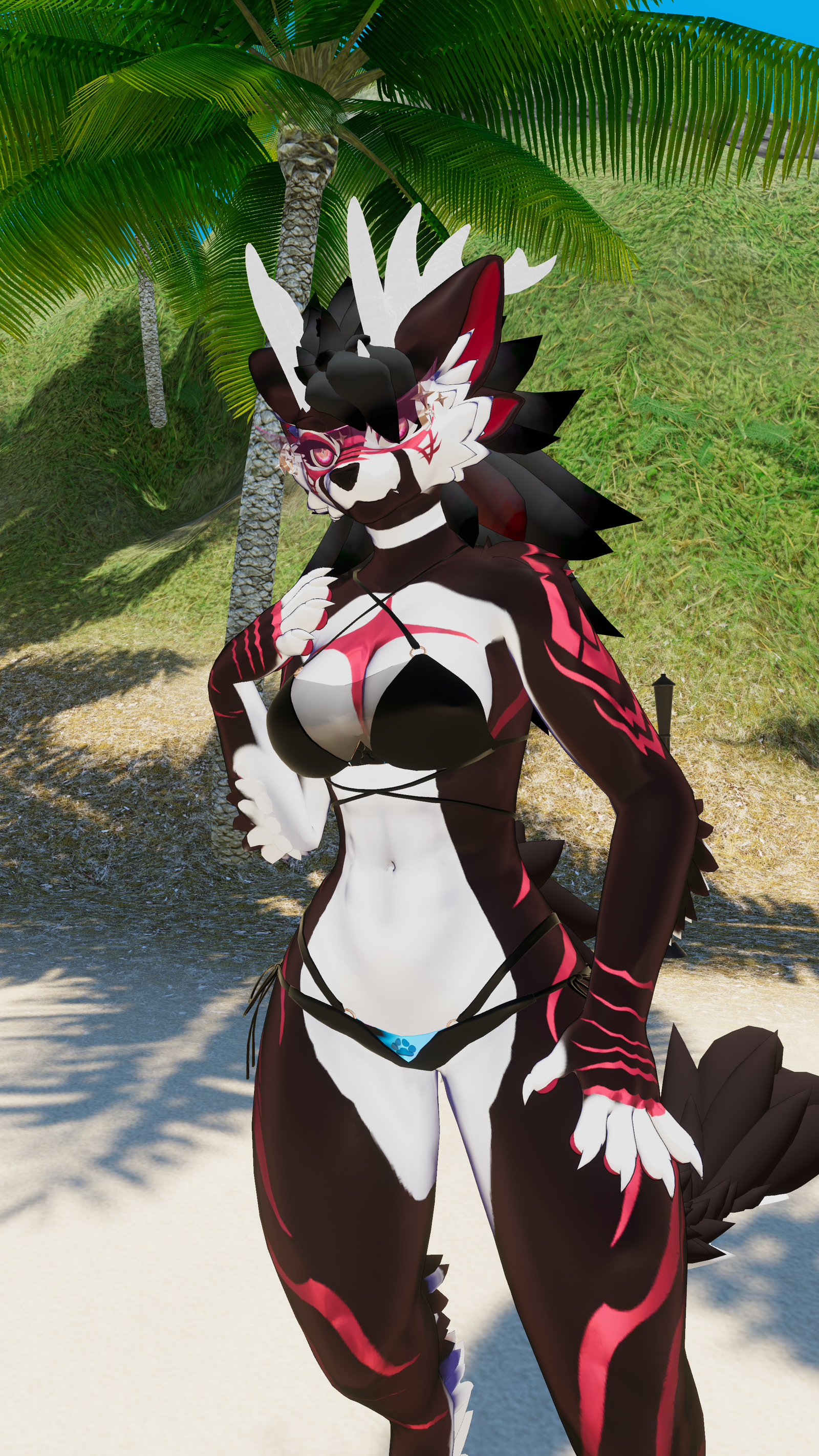 Lunabeast Redux - Muscle Texture Map: Normal, AO, Decal