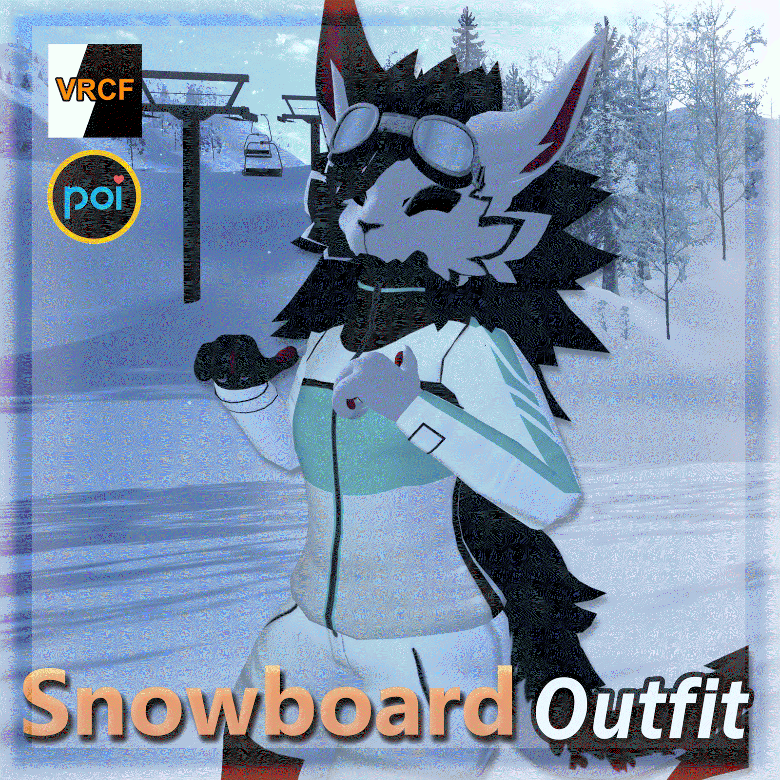 Snowboard Outfit (Jacket and Pants - Novabeast, Lunabeast Redux, Ziva)