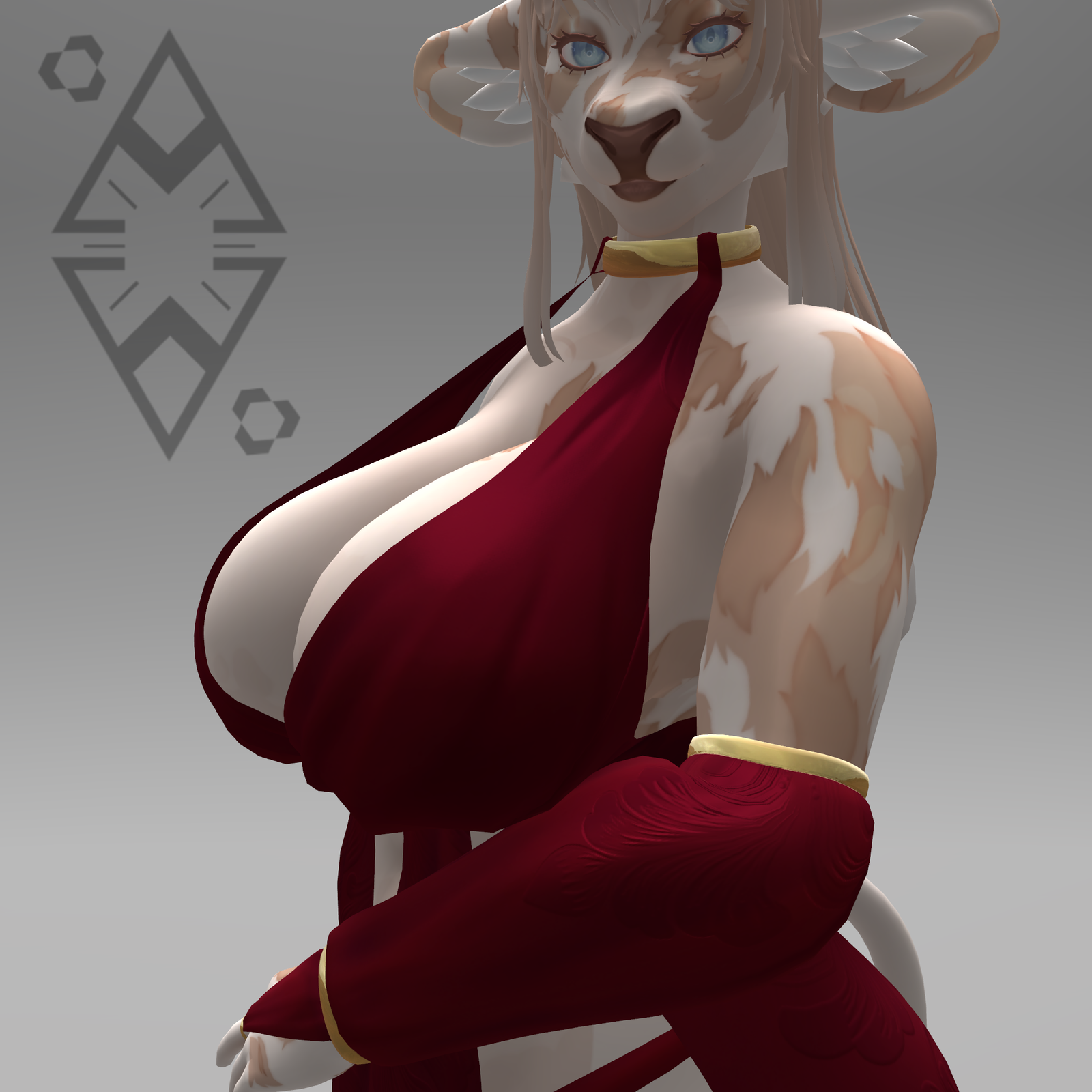 Buxom Cow - Long Gown