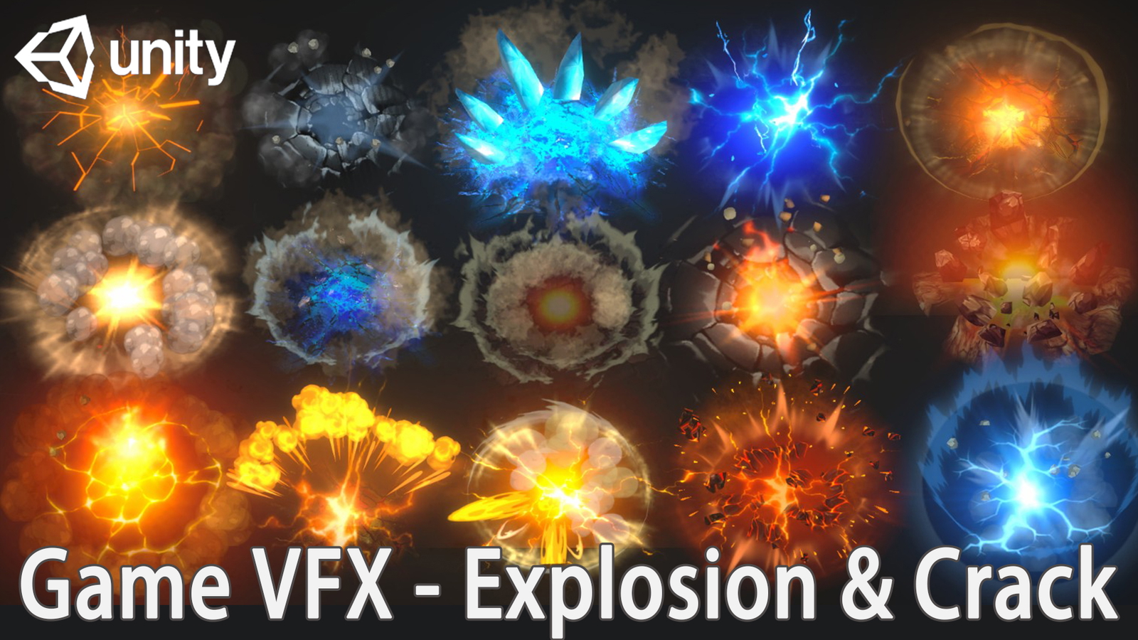 Unity Game VFX - Explosion & Crack