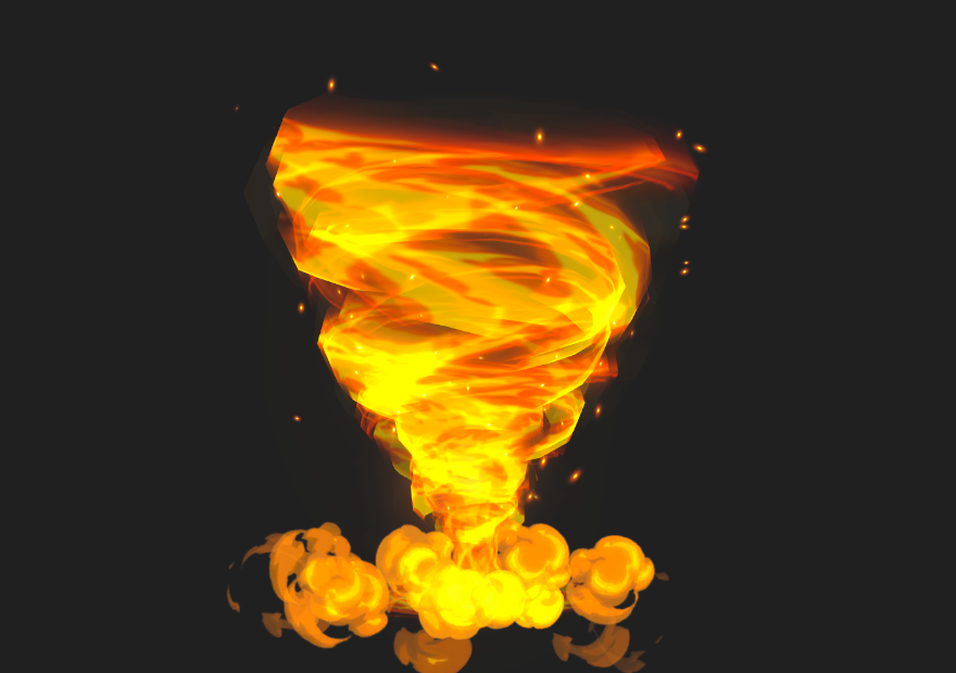 Unity Game VFX - Tornado Collection