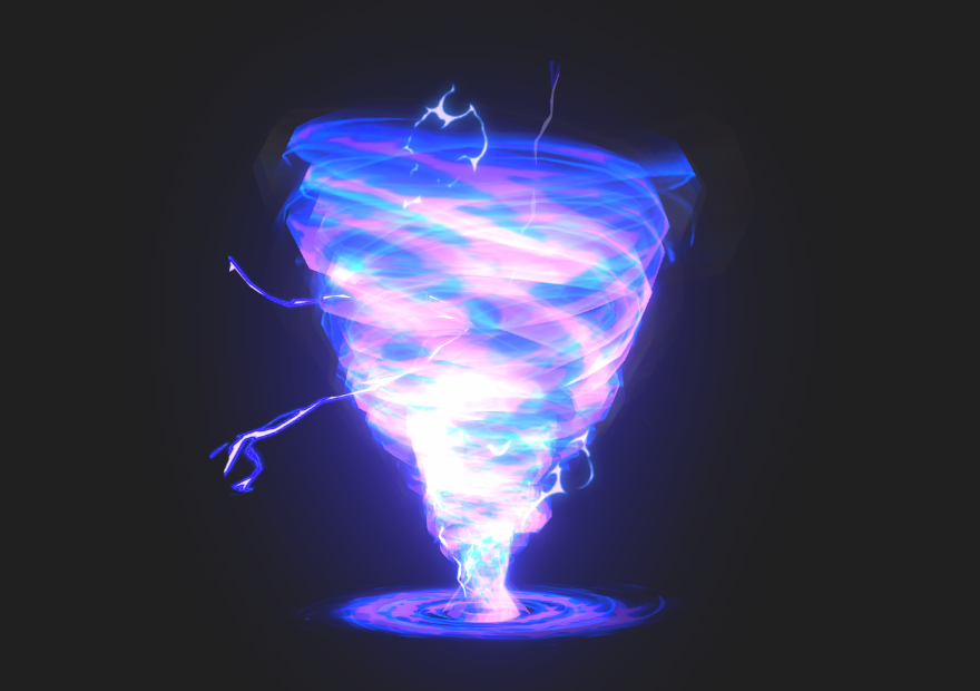 Unity Game VFX - Tornado Collection
