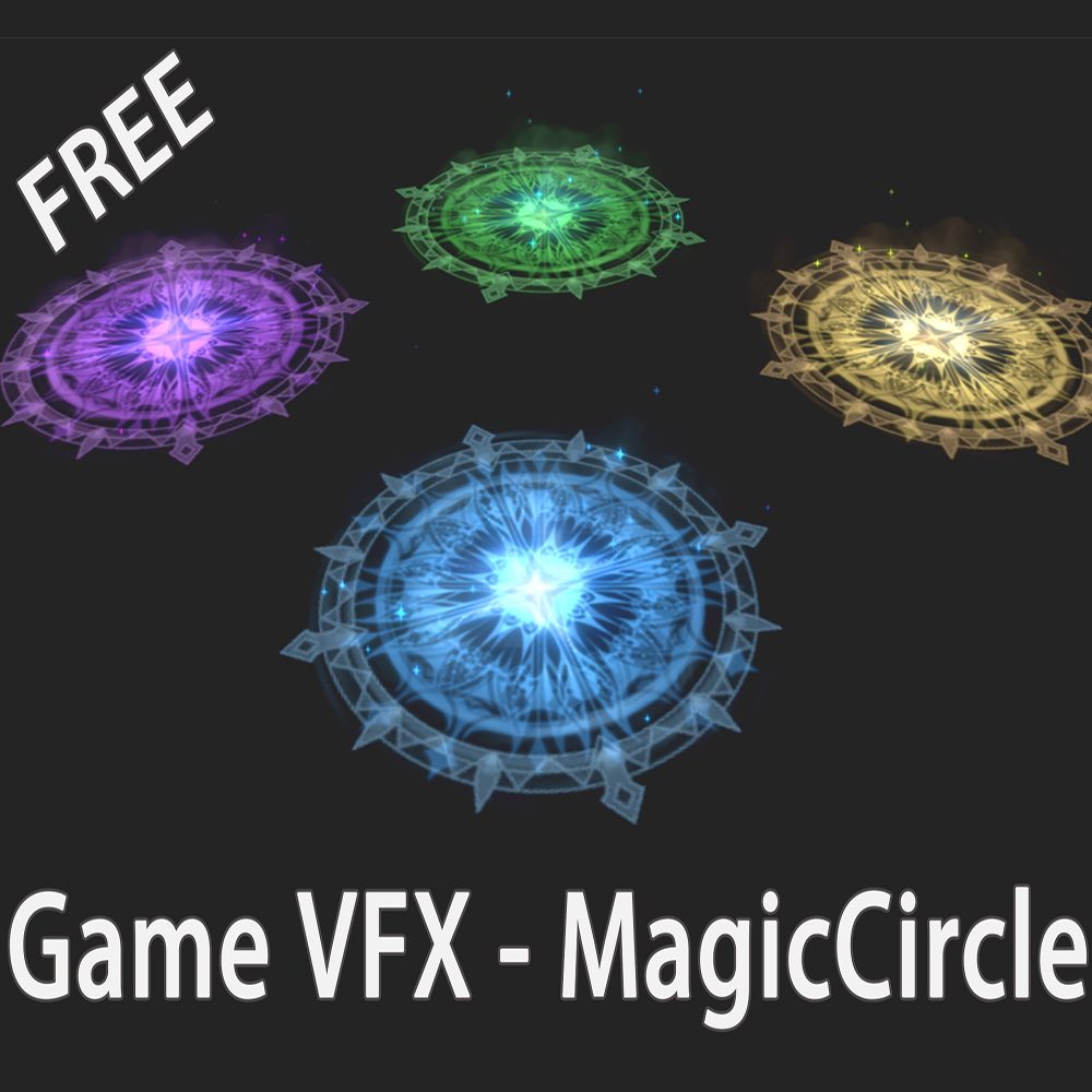 Unity Game VFX - Magic Circle(Free)