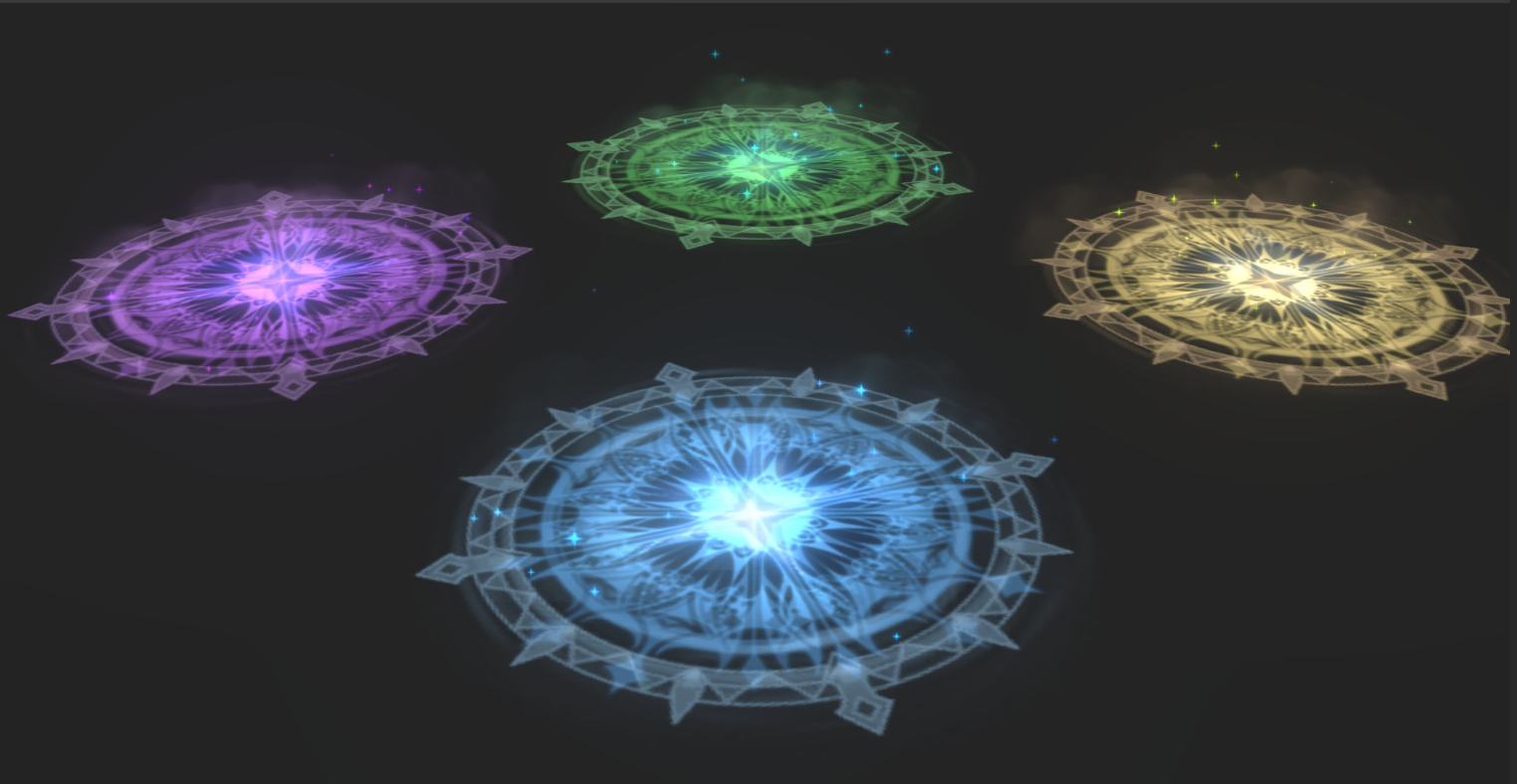 Unity Game VFX - Magic Circle(Free)