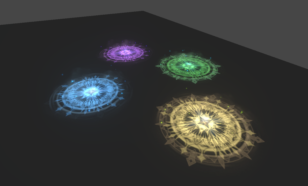 Unity Game VFX - Magic Circle(Free)