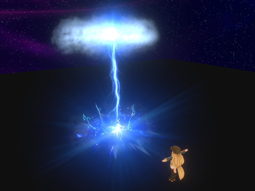 【VRChat/MA support/Quest】Thundercloud