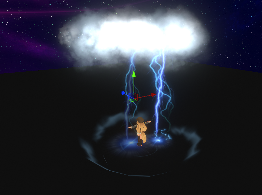【VRChat/MA support/Quest】Thundercloud