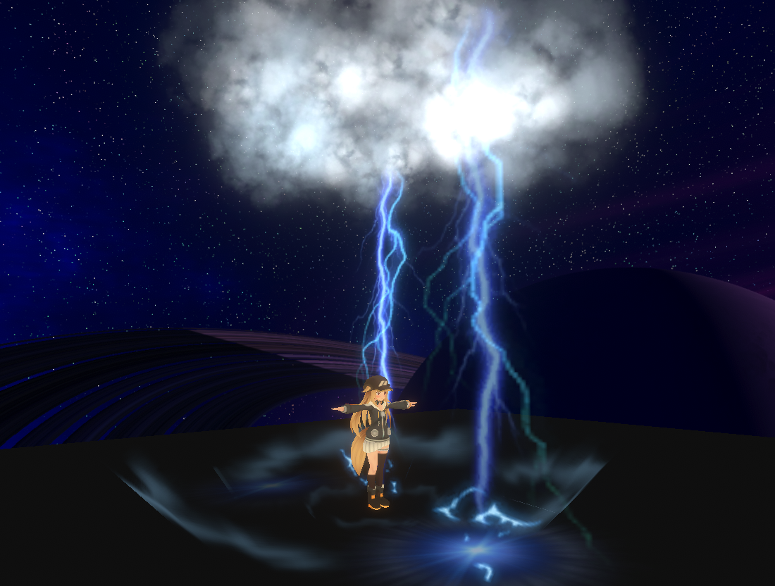 【VRChat/MA support/Quest】Thundercloud