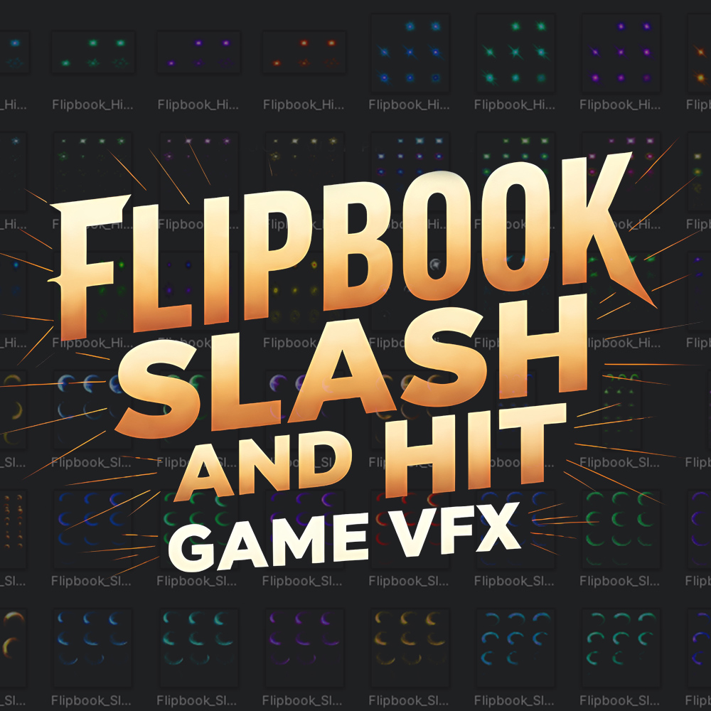 Unity Game VFX - Flipbook Slash and Hit