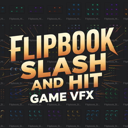 Unity Game VFX - Flipbook Slash and Hit