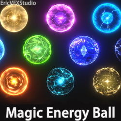 Unity Game VFX - Magic Energy Ball