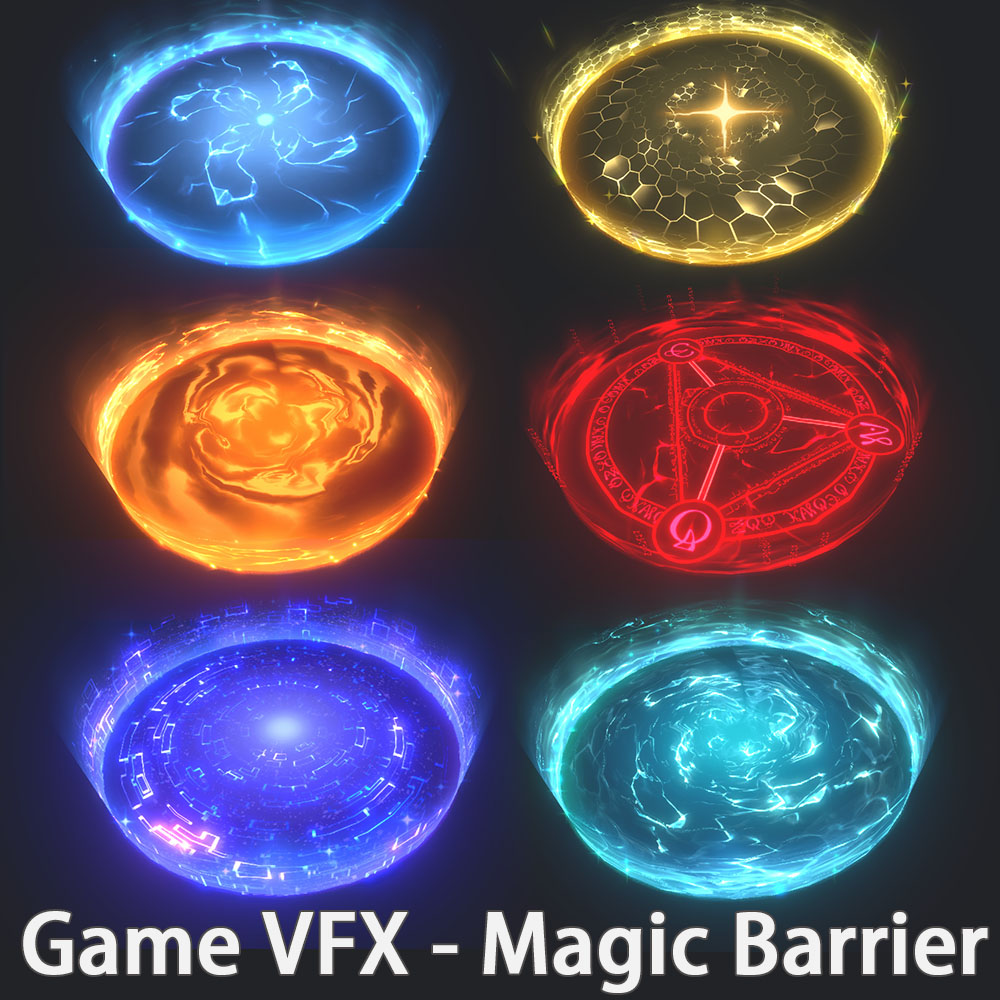 Unity Game VFX - Magic Barrier