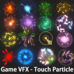 Unity Game VFX - Touch Particle Effects