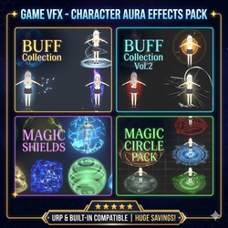 Unity Game VFX - Character Aura Effects Pack
