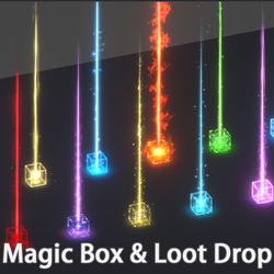 Unity Game VFX - Magic Box & Loot Drop
