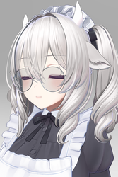 [VRChat] Metal Round Glasses [Original Shader Include]