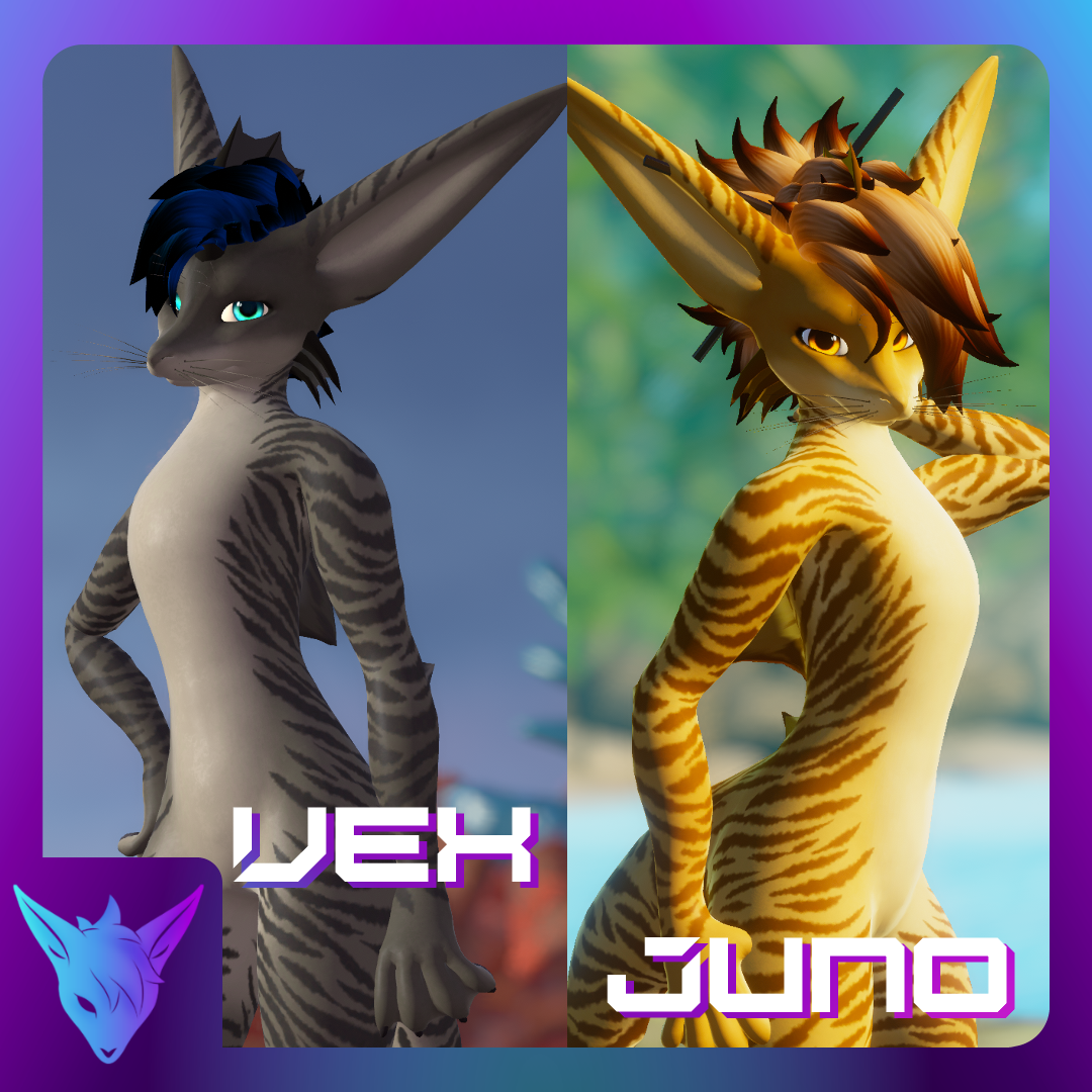 Riptide Rex Textures "Vex" and "Juno"