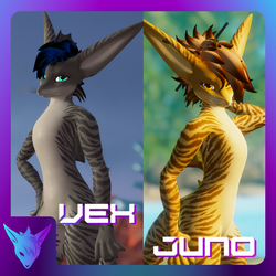 Riptide Rex Textures "Vex" and "Juno"