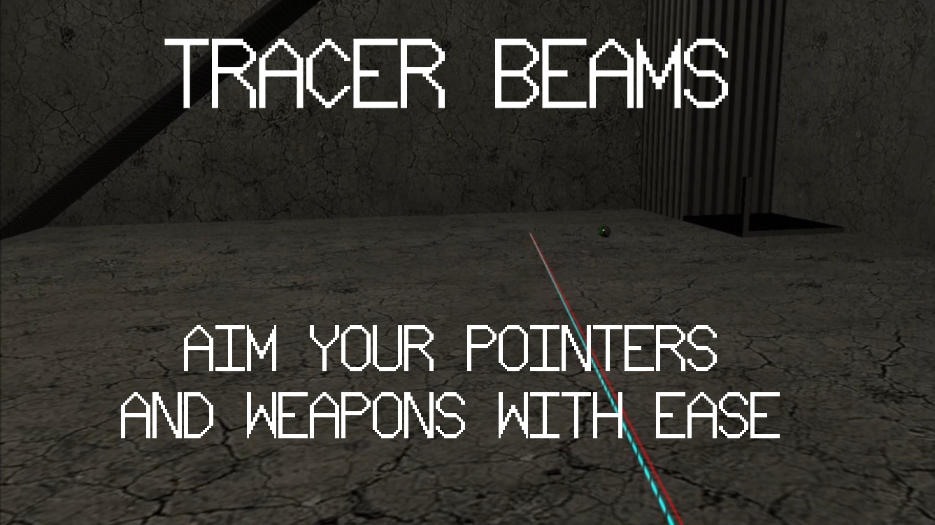 VRChat Tracer Beams