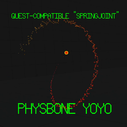 VRChat Quest-compatible "Springjoint" Physbone Yoyo