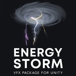 Energy Storm VFX Particle