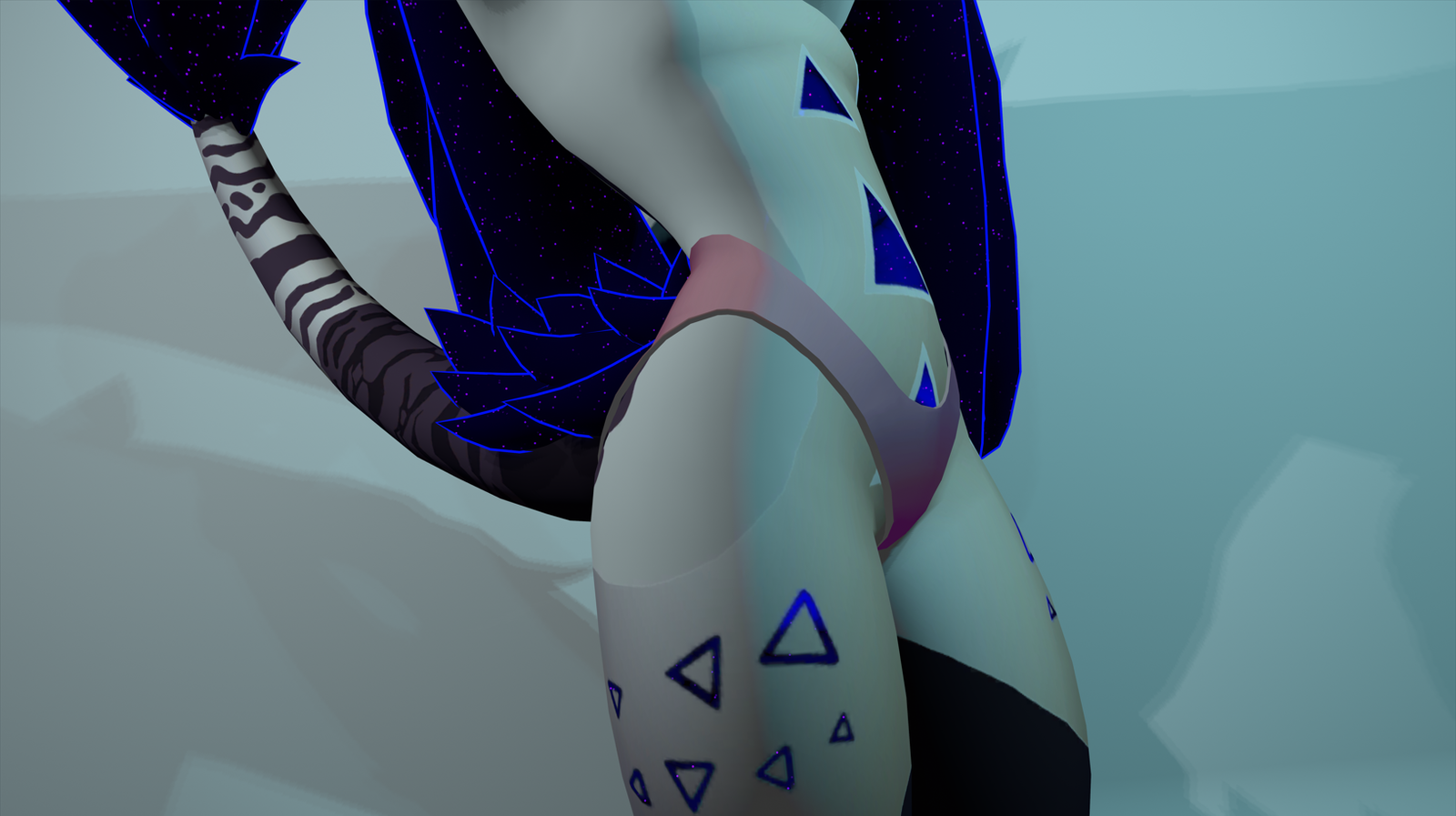 Freaky's Cupping Panties for the Novabeast Avatar