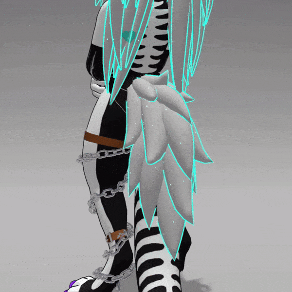 Freaky's Belt & Chain for the Novabeast Avatar