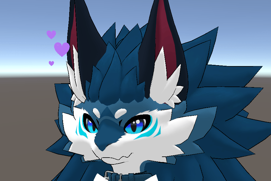 Freaky's Ear Hearts for the Novabeast Avatar