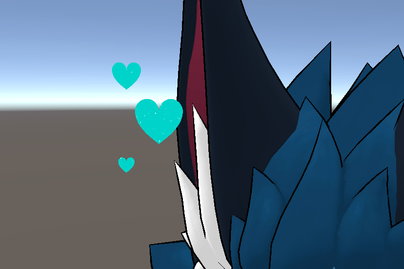 Freaky's Ear Hearts for the Novabeast Avatar