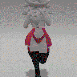 Freaky's Open Front Skirt for the Novabeast Avatar