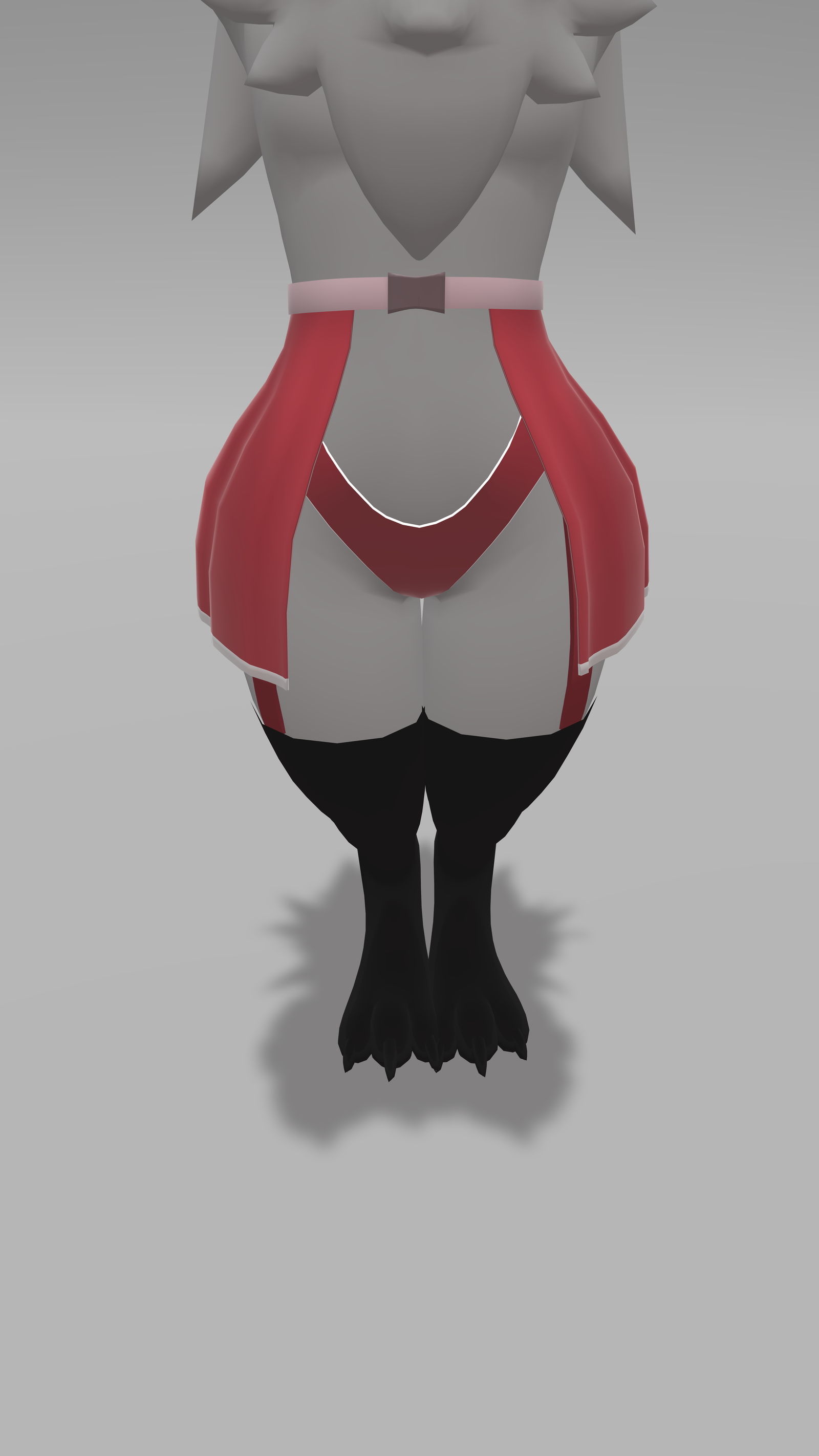 Freaky's Open Front Skirt for the Novabeast Avatar