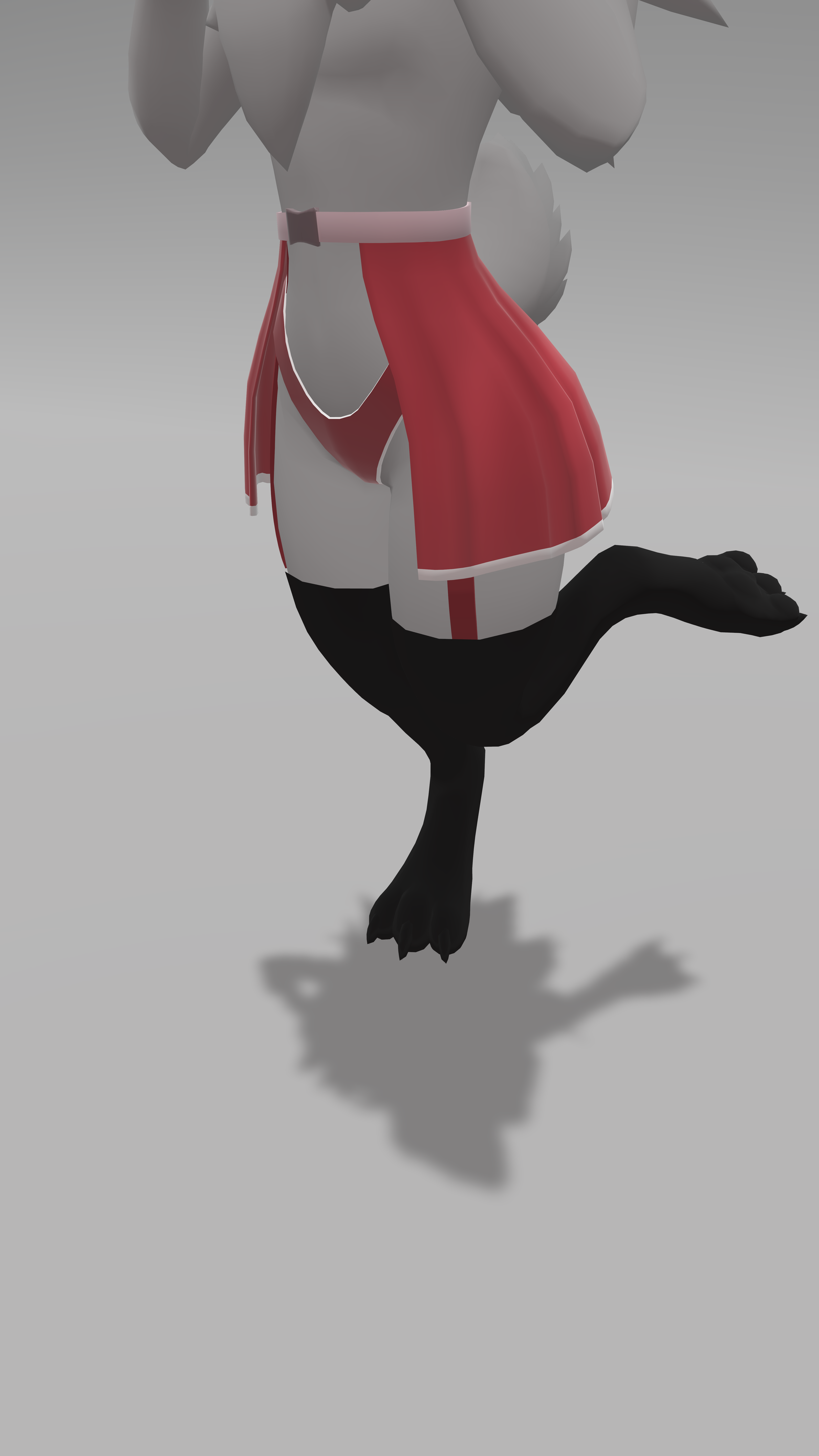 Freaky's Open Front Skirt for the Novabeast Avatar