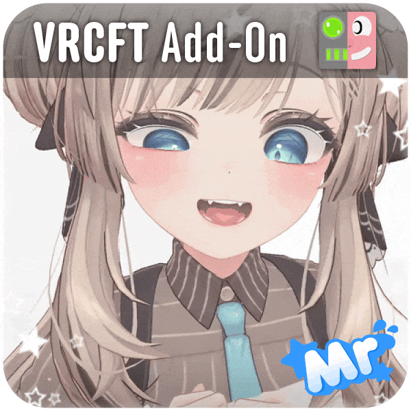 「マヌカ」 (Manuka) VRCFT (Face Tracking/顔追跡) Add-On
