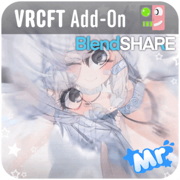 「クマリ」 (Kumaly) VRCFT (Face Tracking/顔追跡) Add-On