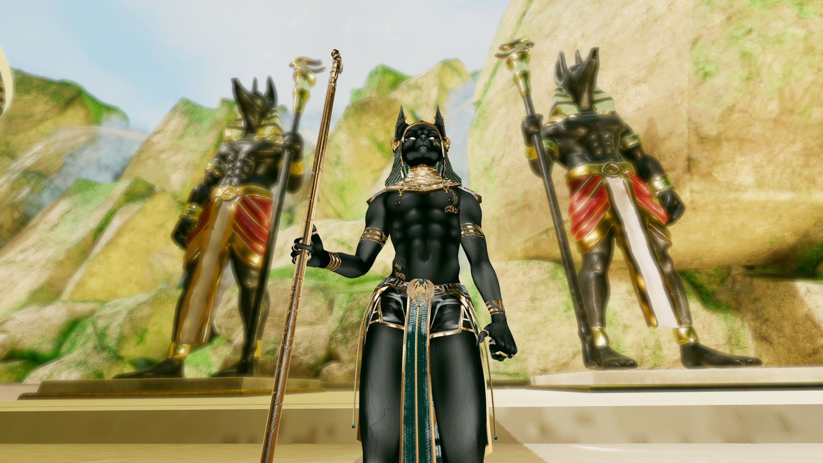 Anubis, Protector of Graves and Guide to the Underworld