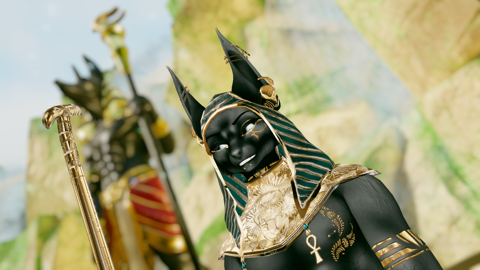 Anubis, Protector of Graves and Guide to the Underworld