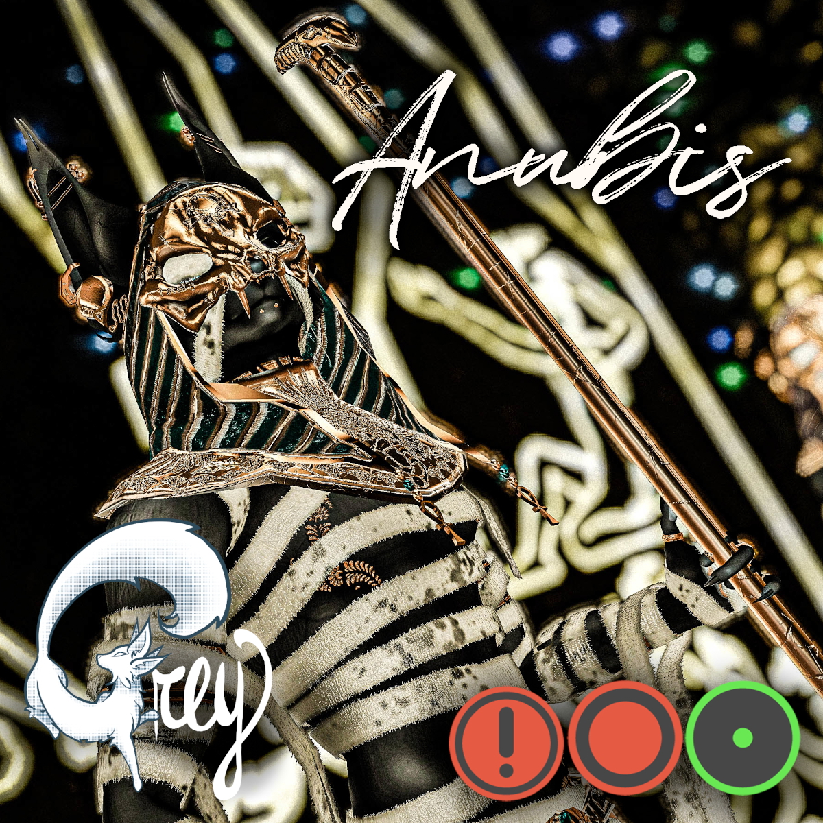 Anubis, Protector of Graves and Guide to the Underworld