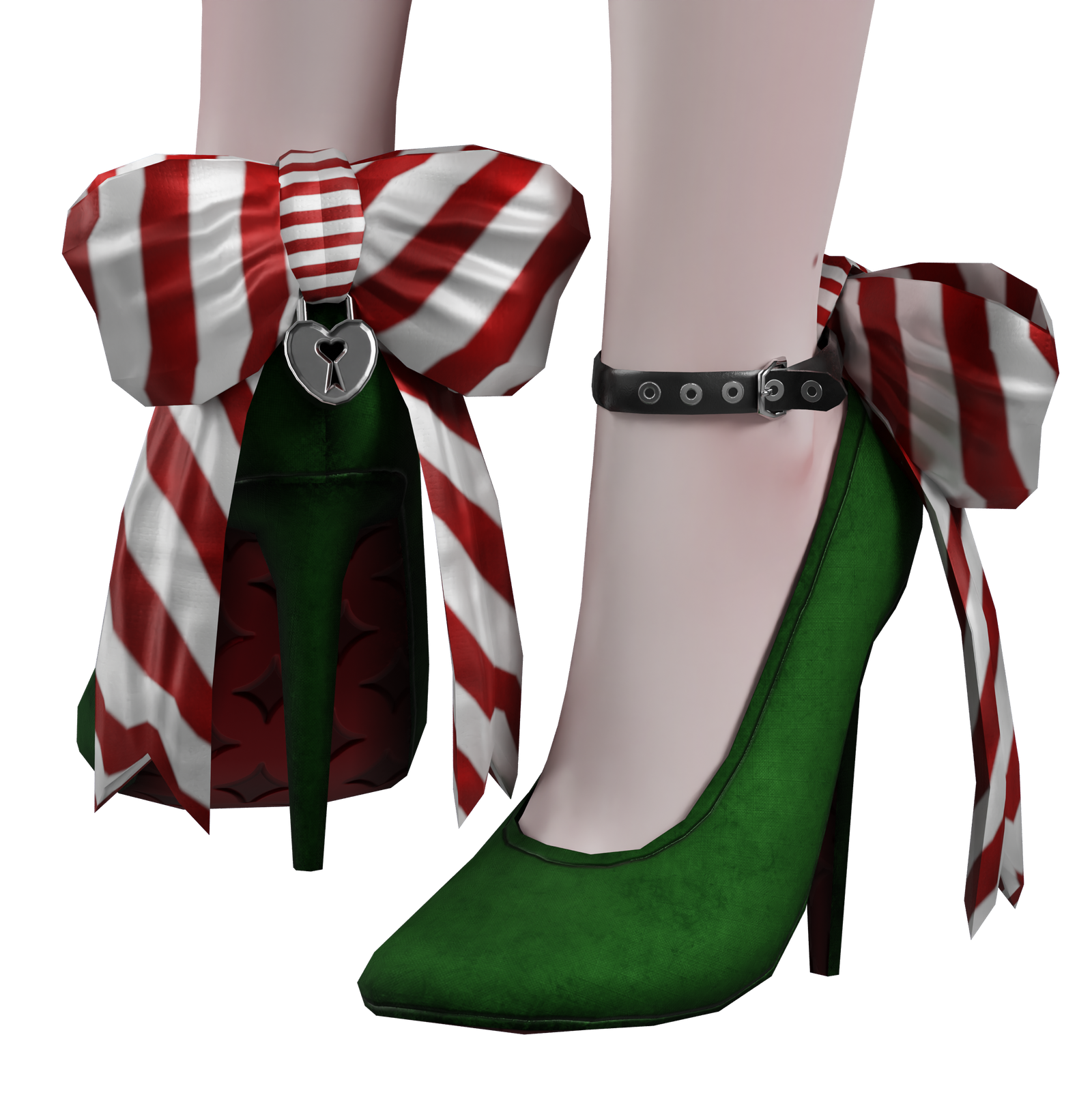 Nice'n'Naughty Heels [3 fabrics | gold, silver | long heels | gift textures!]