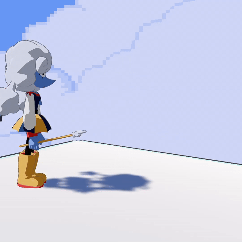 Elnina (Blender Model + VRChat Avatar)