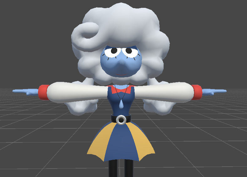 Elnina (Blender Model + VRChat Avatar)