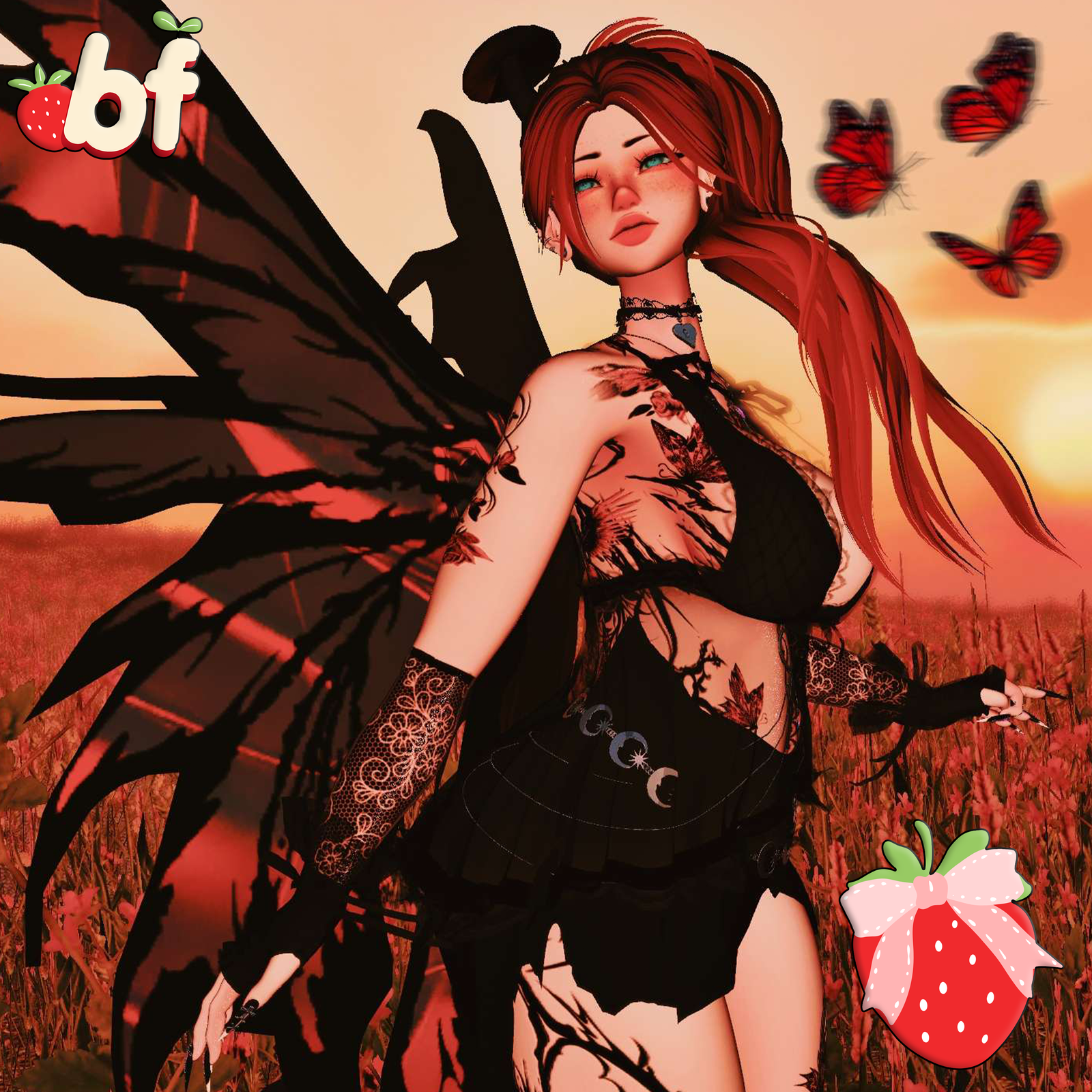 Avatar - Margaux (PC/Gogo/NSFW) (60+ Toggles) Dark Fairy