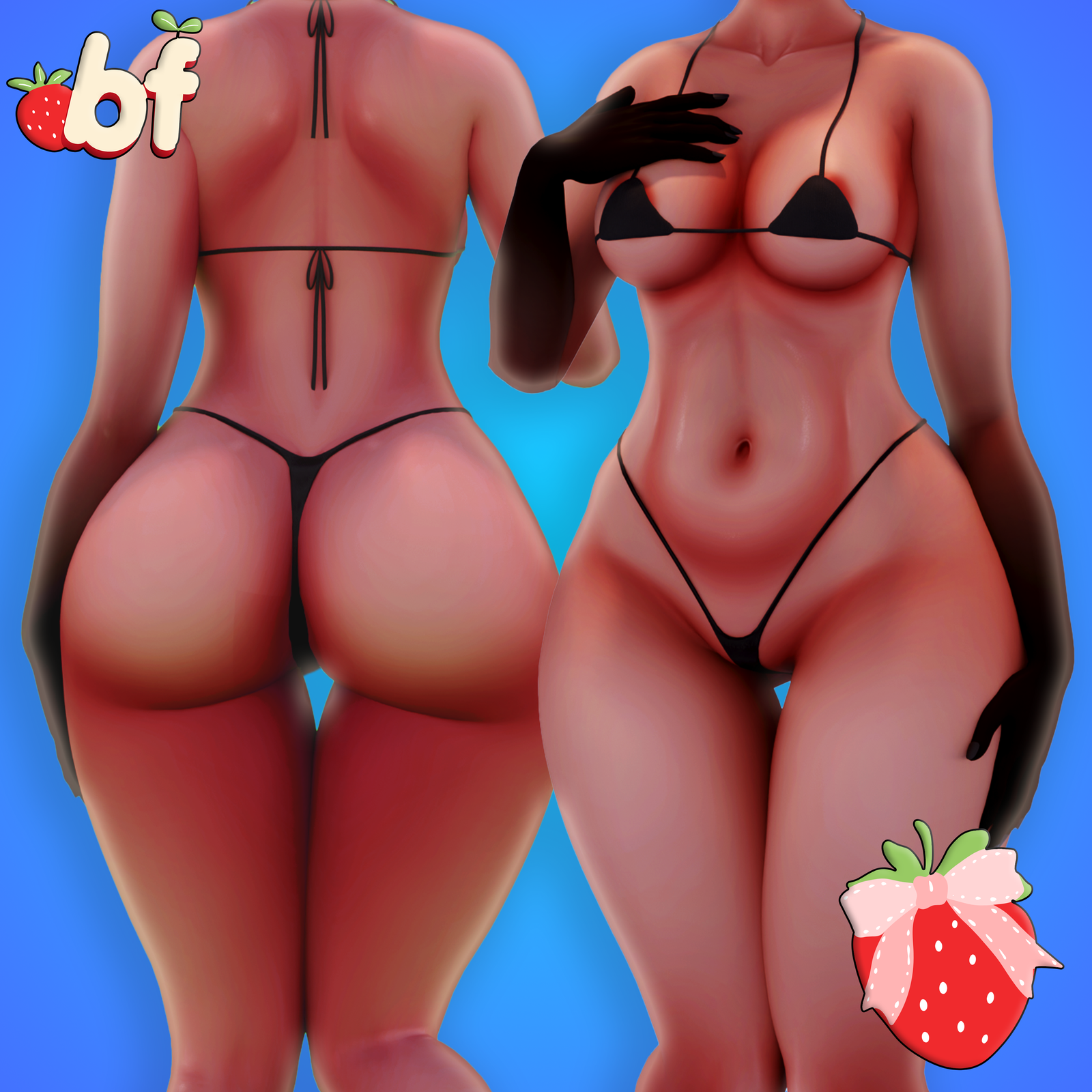 FREE Fading Witch ( e-girl base) ( blackout fade )