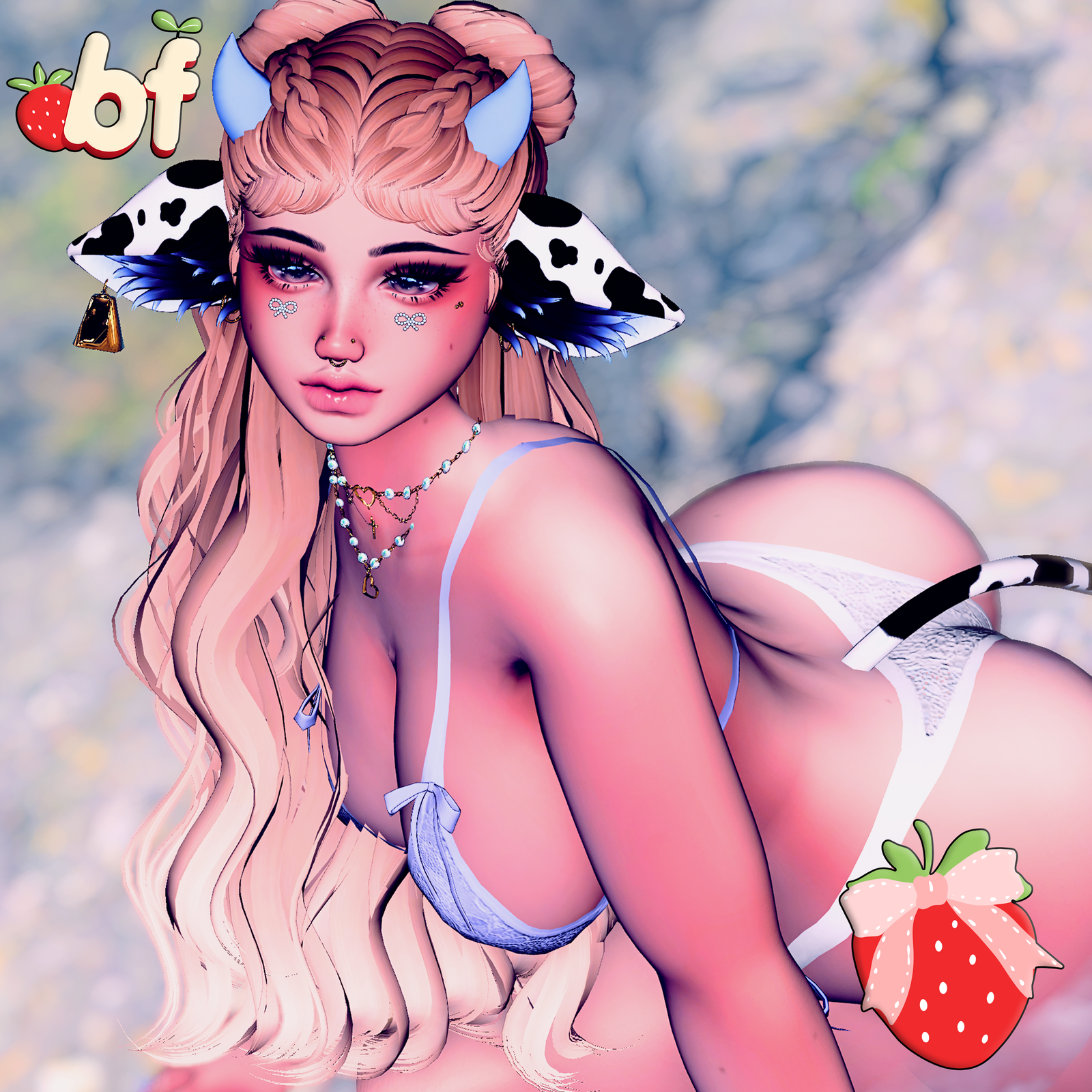 Avatar - Lottie (PC/Gogo/NSFW) (45+ Toggles) Cute and Cozy Cow Maid