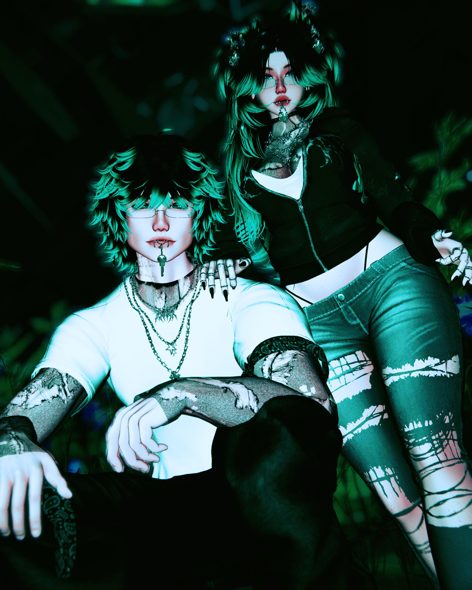 Matching Avatars - Oliver and Olivia (PC/Gogo/NSFW)