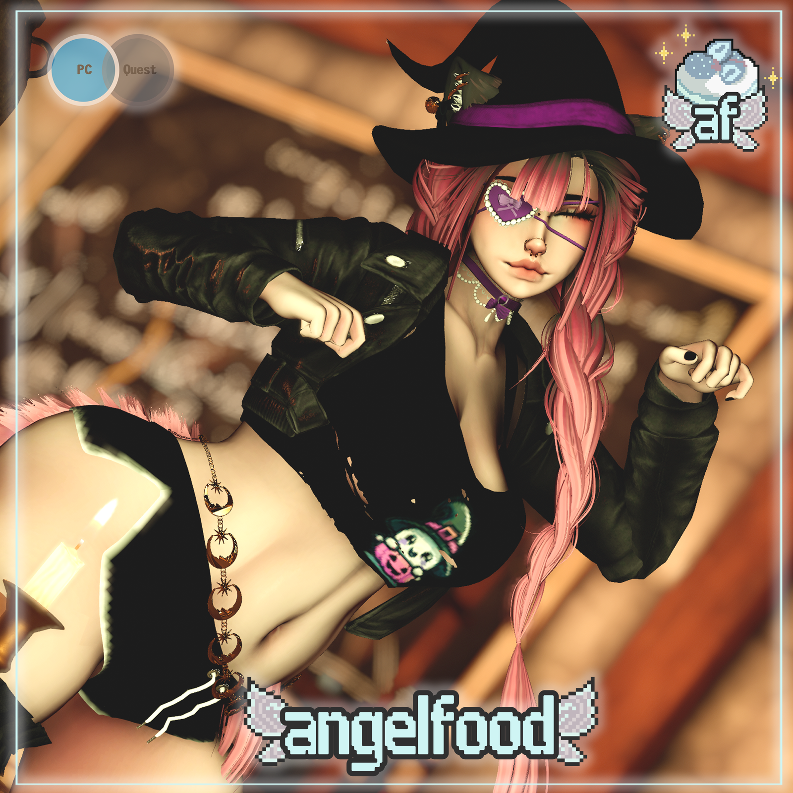 FREE Avatar Quinn (PC/Gogo) (45+ Toggles) Halloween Cute