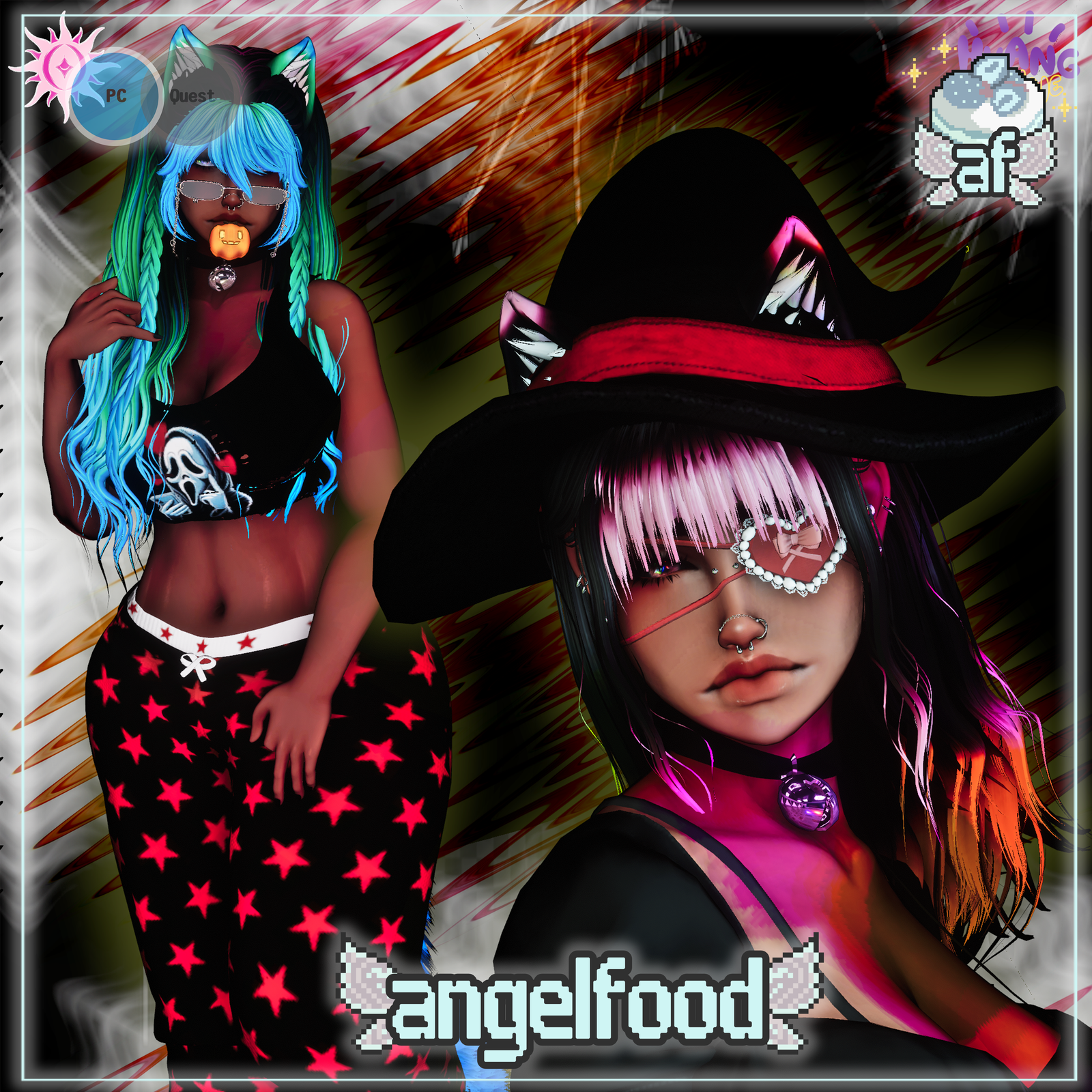 FREE Avatar Quinn (PC/Gogo) (45+ Toggles) Halloween Cute