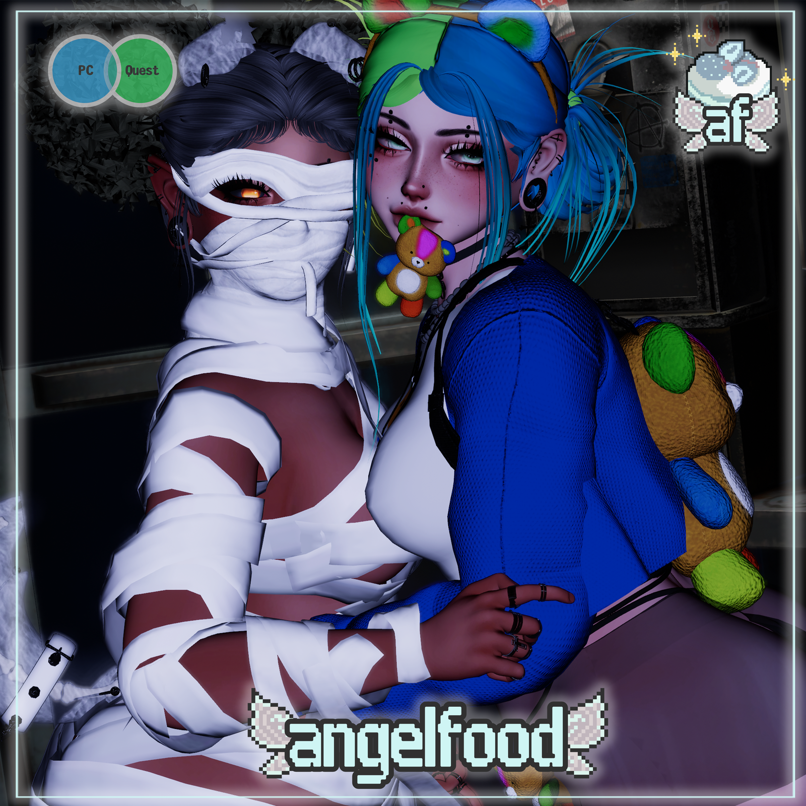 Avatar Lucky Stitch (Quest/PC/Gogo/SPS) (60+ Toggles) Halloween Cute