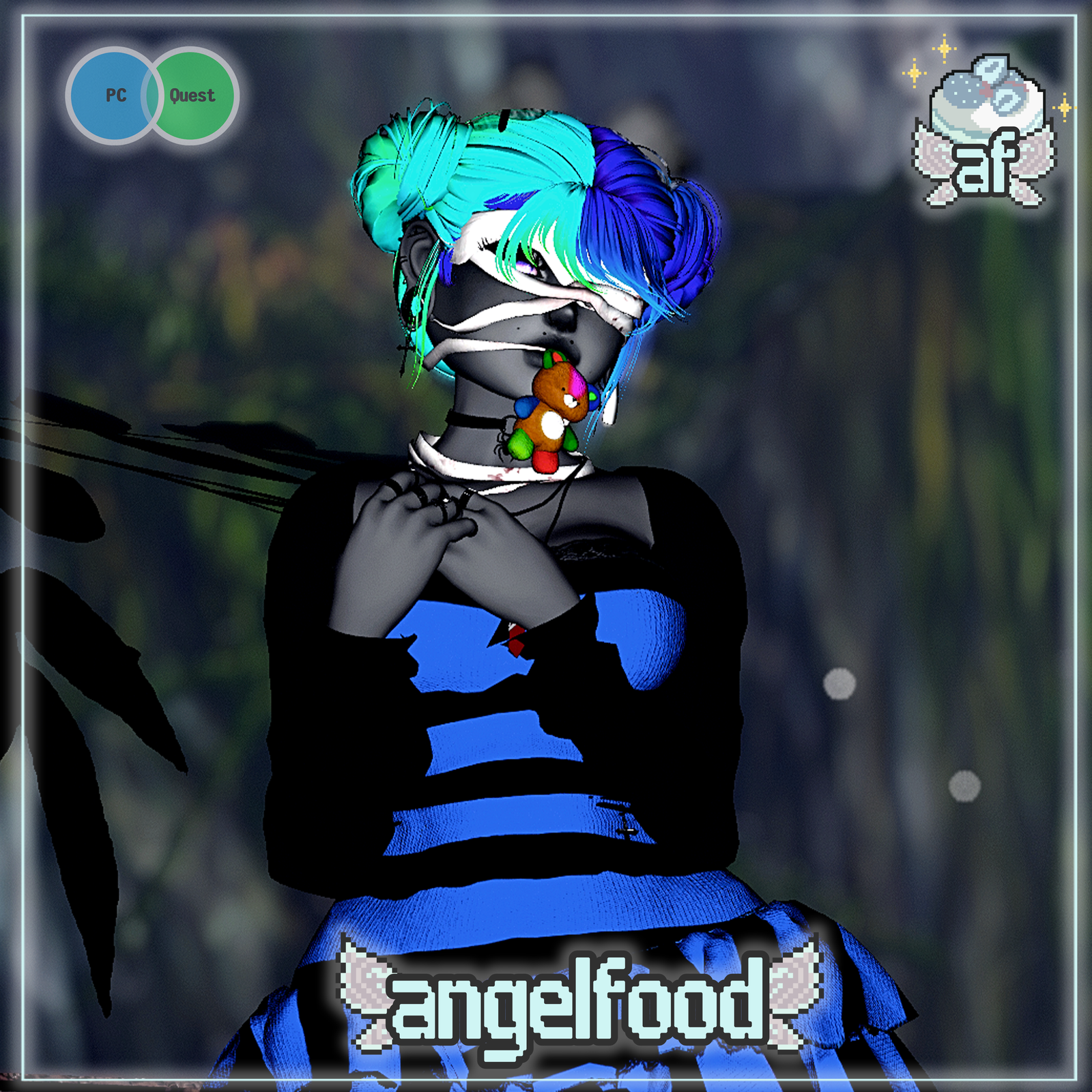 Avatar Lucky Stitch (Quest/PC/Gogo/SPS) (60+ Toggles) Halloween Cute