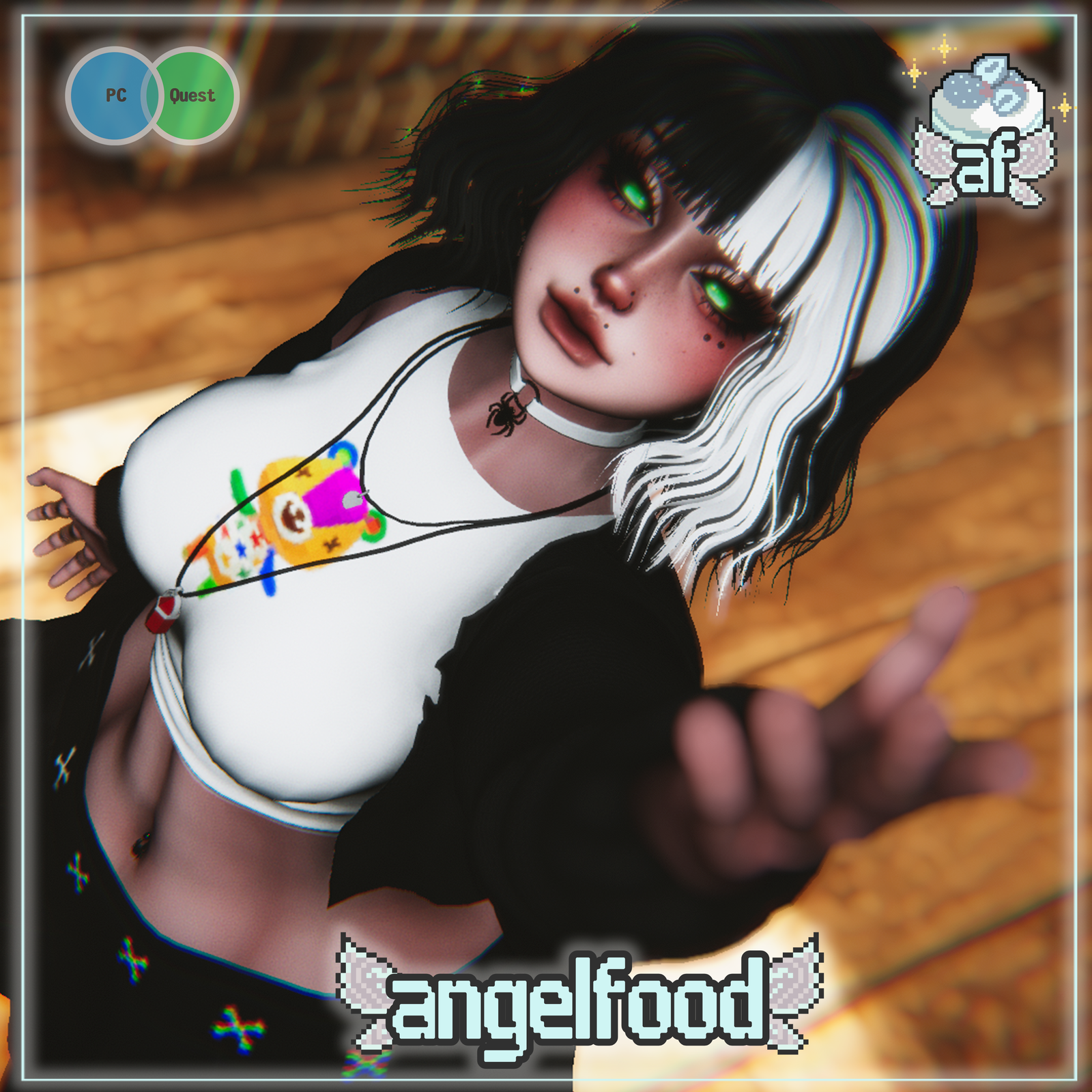 Avatar Lucky Stitch (Quest/PC/Gogo/SPS) (60+ Toggles) Halloween Cute
